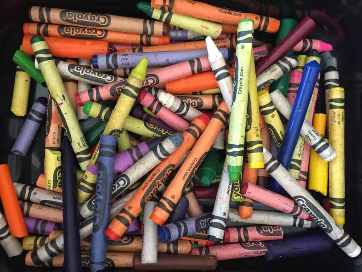 DIY Earth Day Recycled Crayons Simply Living Green